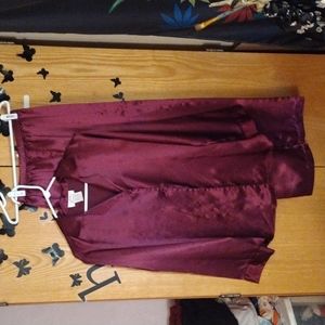 Polyester silky pajamas